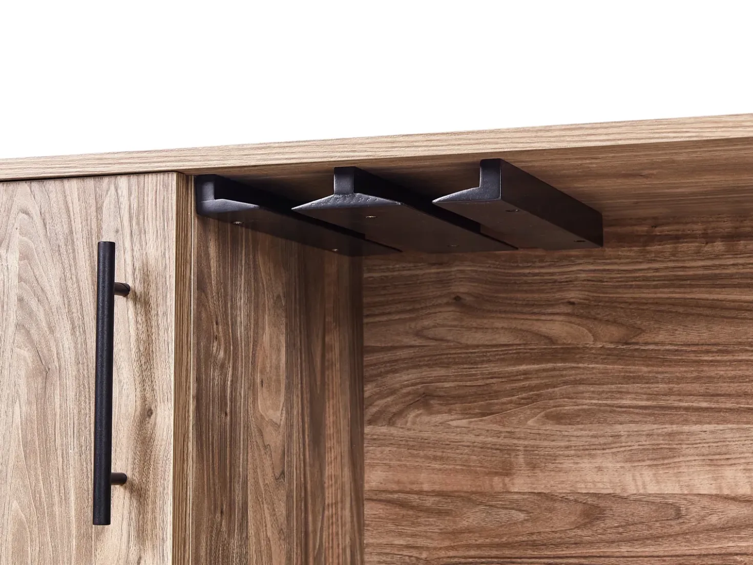 Credenza portavini ELISTON Marrone chiaro