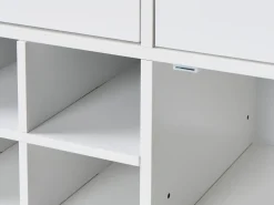 Credenza portavini LUCASTON Bianco