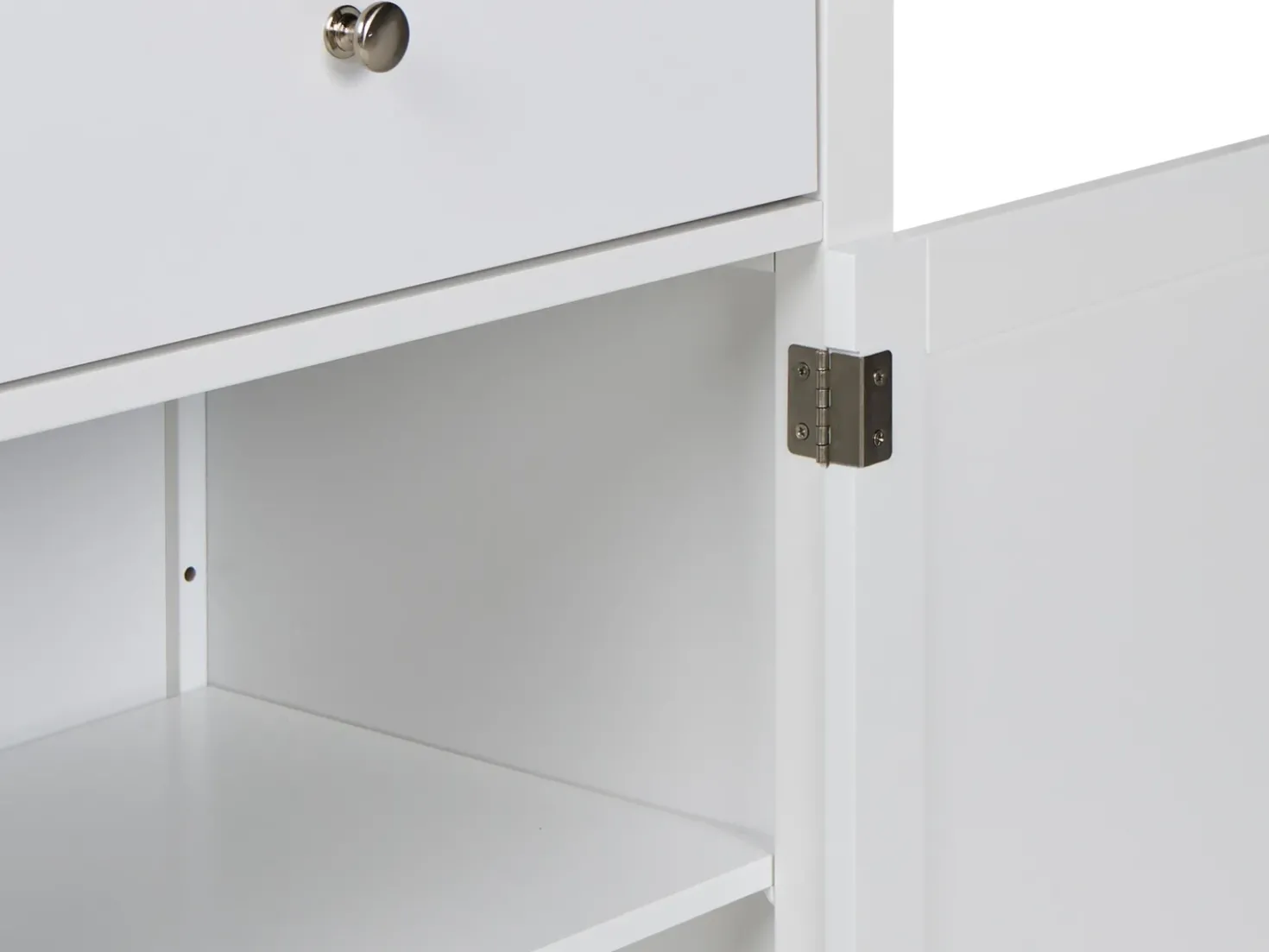 Credenza portavini LUCASTON Bianco