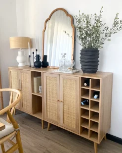 Credenza portavini PAGET Marrone chiaro