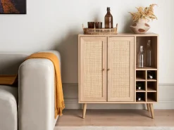 Credenza portavini PAGET Marrone chiaro