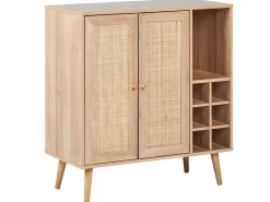 Credenza portavini PAGET Marrone chiaro