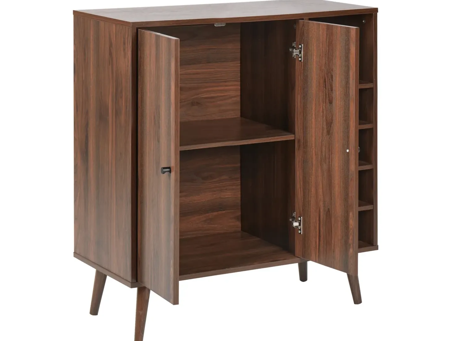 Credenza portavini TULLAMORE Marrone scuro