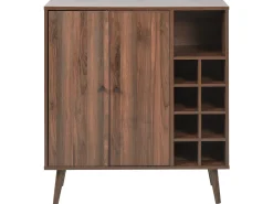 Credenza portavini TULLAMORE Marrone scuro