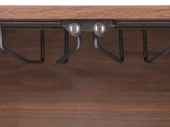 Credenza portavini TULLAMORE Marrone scuro
