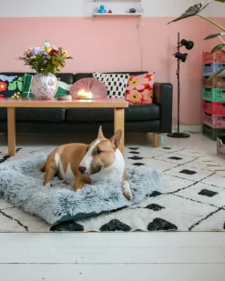Cuccia per animali ERGANI Velluto Blu
