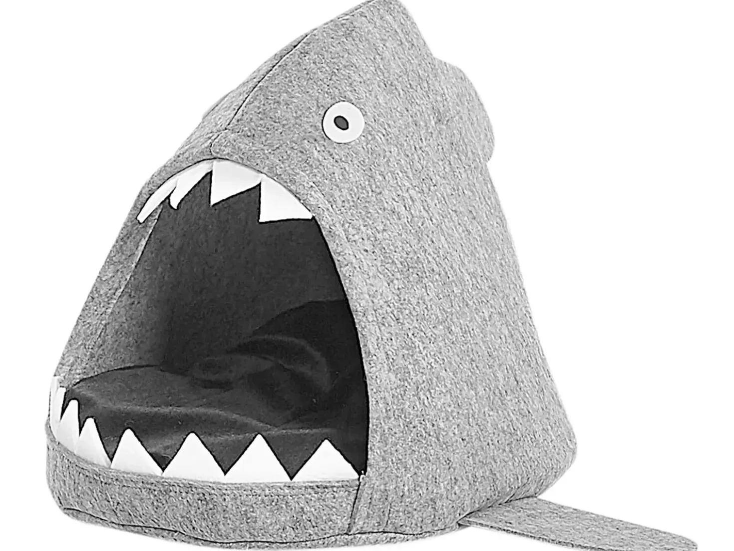 Cuccia per animali PIRANHA Feltro Grigio chiaro