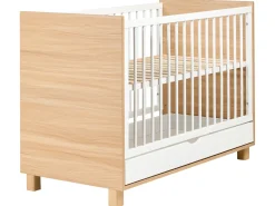 Culla con cassetto portaoggetti GUNNAR 60 x 120 cm Bianco