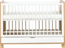 Culla con cassetto portaoggetti GUNNAR 60 x 120 cm Bianco