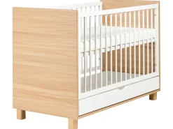 Culla con cassetto portaoggetti GUNNAR 60 x 120 cm Bianco