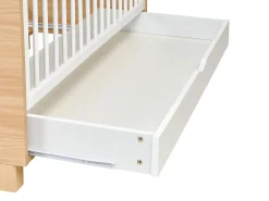Culla con cassetto portaoggetti GUNNAR 60 x 120 cm Bianco
