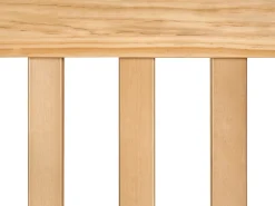 Culla per bambini Legno di pino BODMIN 60 x 120 cm con ruote Marrone chiaro