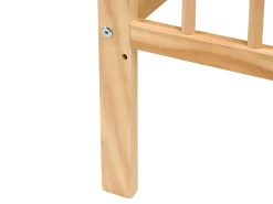 Culla per bambini Legno di pino BELENGER 60 x 120 cm Marrone chiaro
