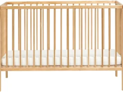 Culla per bambini Legno di pino BELENGER 60 x 120 cm Marrone chiaro