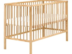 Culla per bambini Legno di pino BELENGER 60 x 120 cm Marrone chiaro