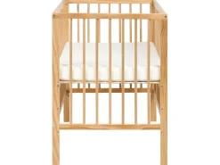 Culla per bambini Legno di pino BELENGER 60 x 120 cm Marrone chiaro