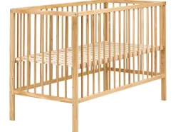 Culla per bambini Legno di pino BELENGER 60 x 120 cm Marrone chiaro
