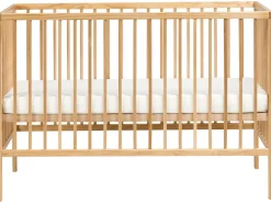Culla per bambini Legno di pino BELENGER 60 x 120 cm Marrone chiaro