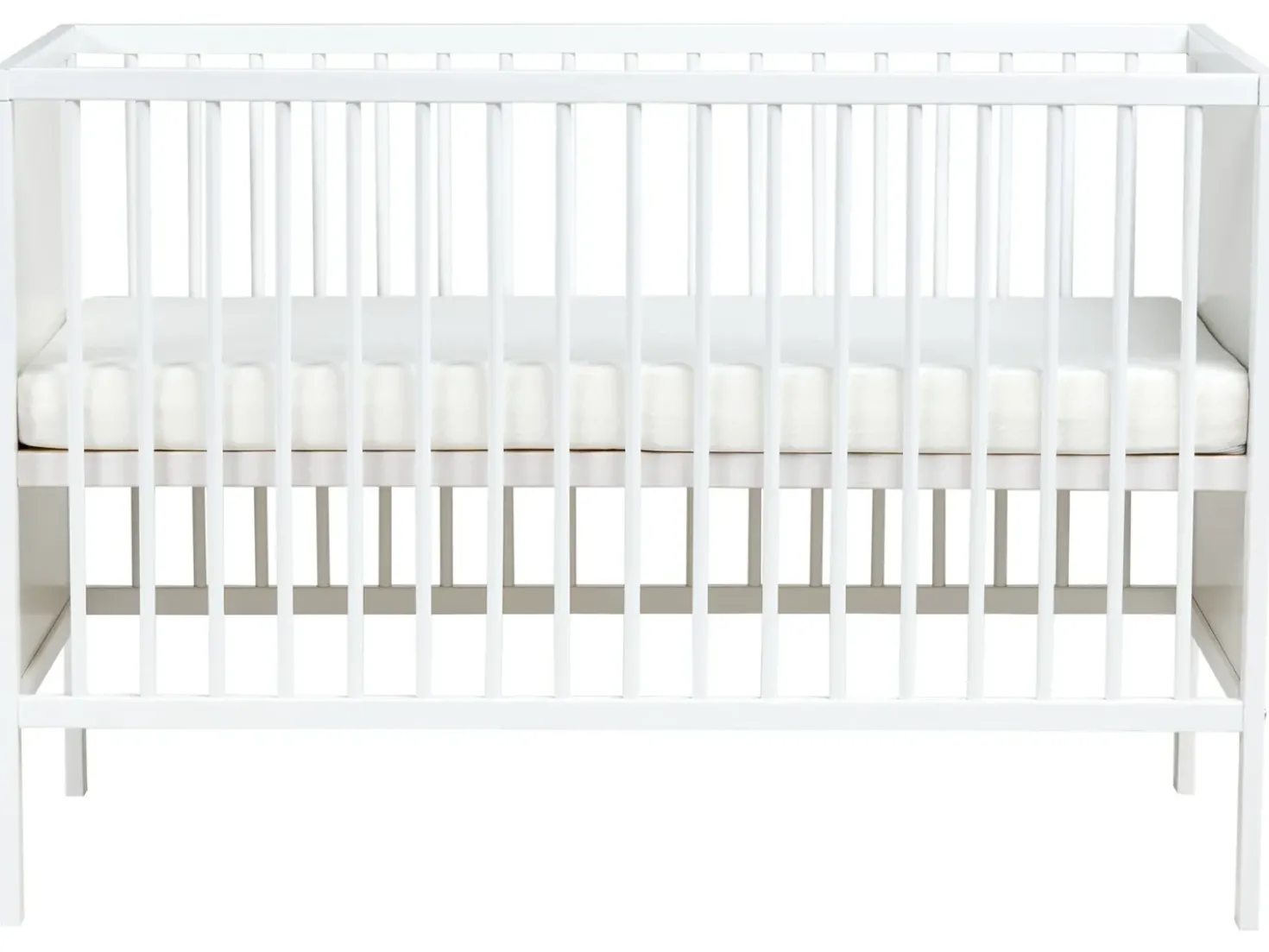Culla per bambini ZAMA 60 x 120 cm Bianco