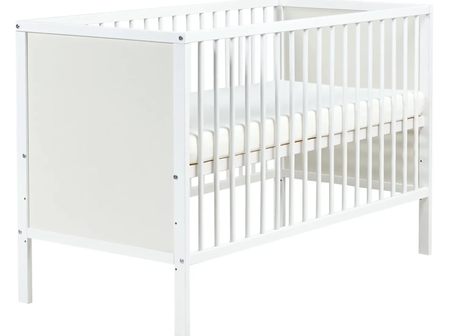 Culla per bambini ZAMA 60 x 120 cm Bianco