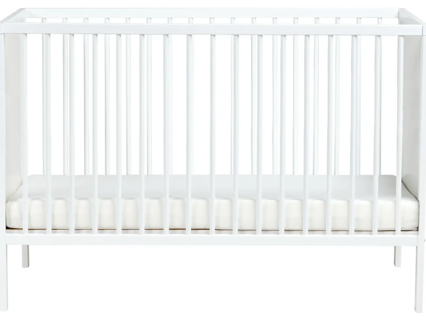 Culla per bambini ZAMA 60 x 120 cm Bianco