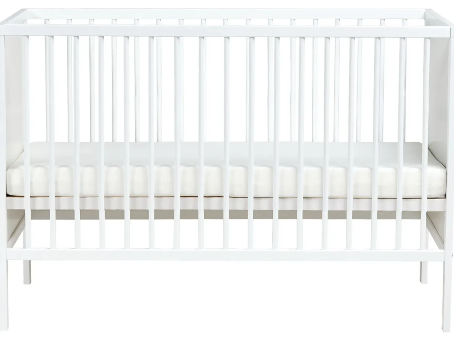 Culla per bambini ZAMA 60 x 120 cm Bianco
