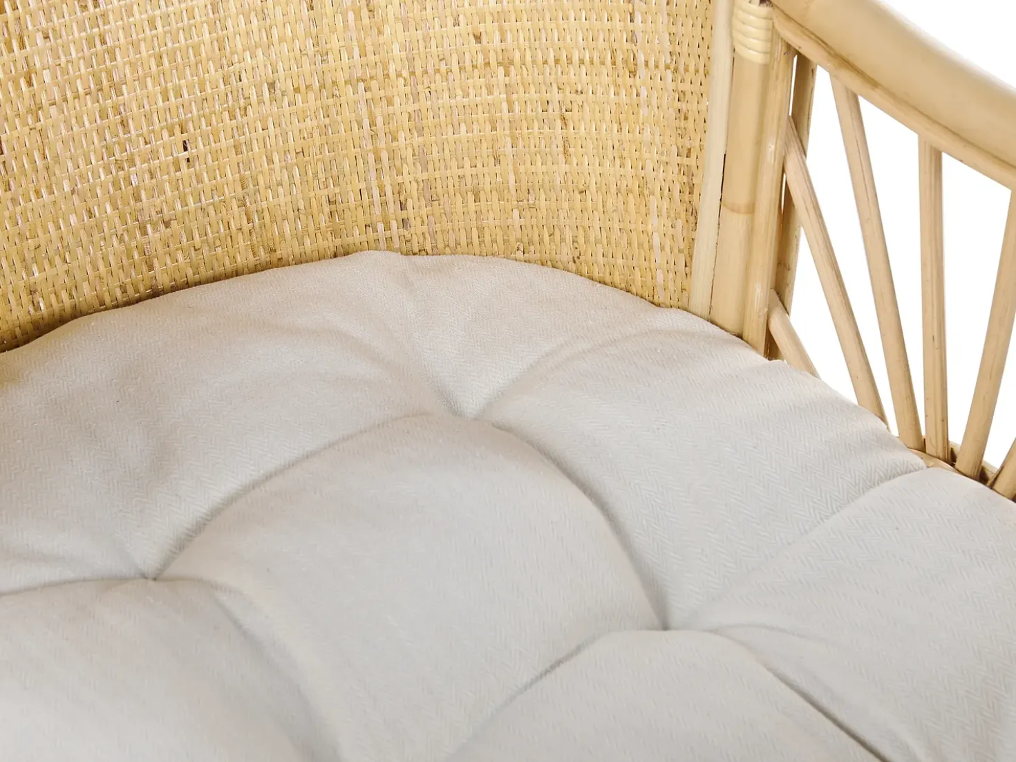 Culla Rattan LAGRASSE 50 x 70 cm Naturale