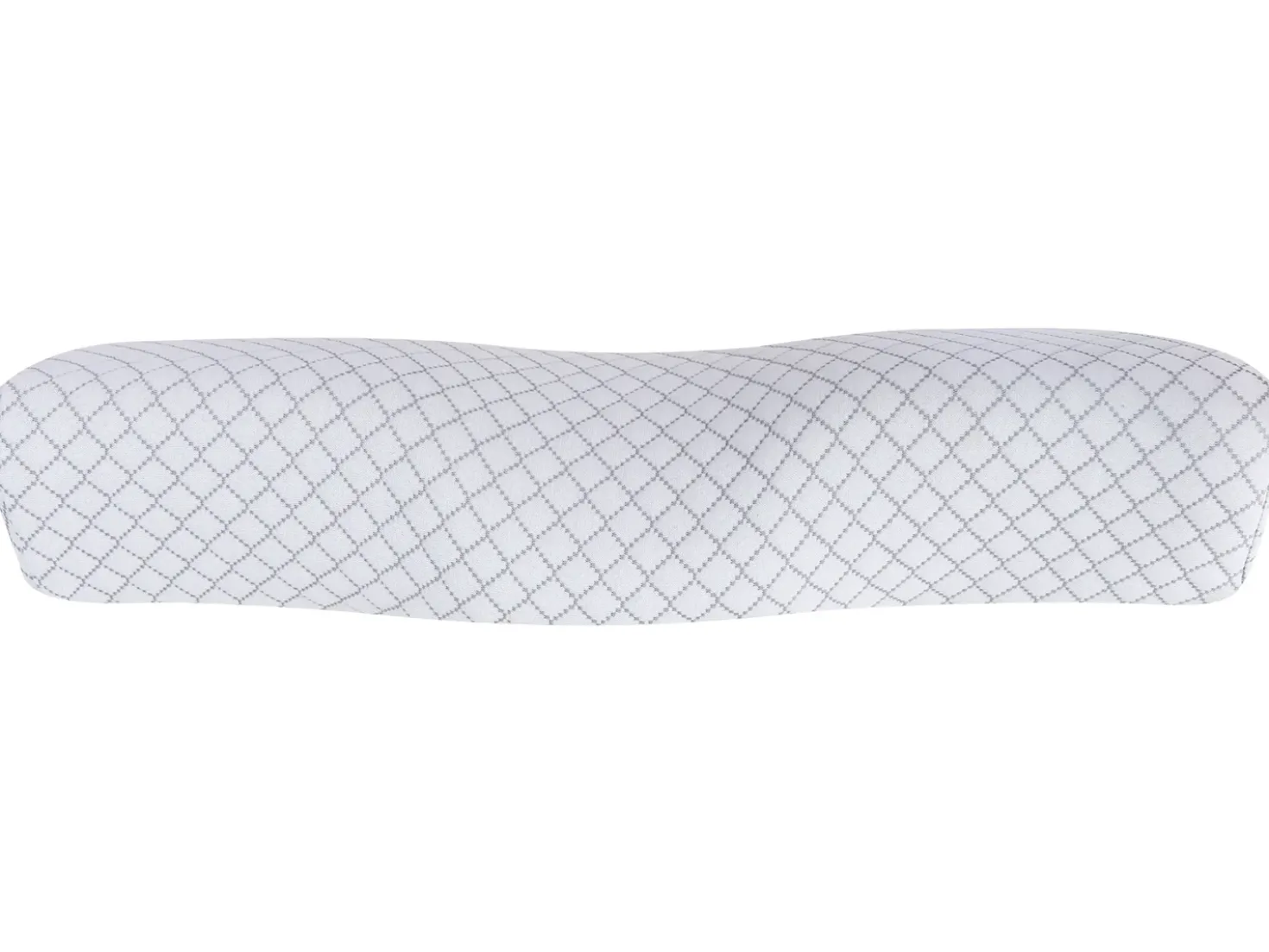 Cuscino da letto ELGON Basso Schiuma memory 30 x 50 cm Bianco