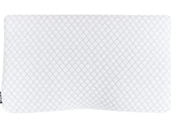 Cuscino da letto ELGON Basso Schiuma memory 30 x 50 cm Bianco