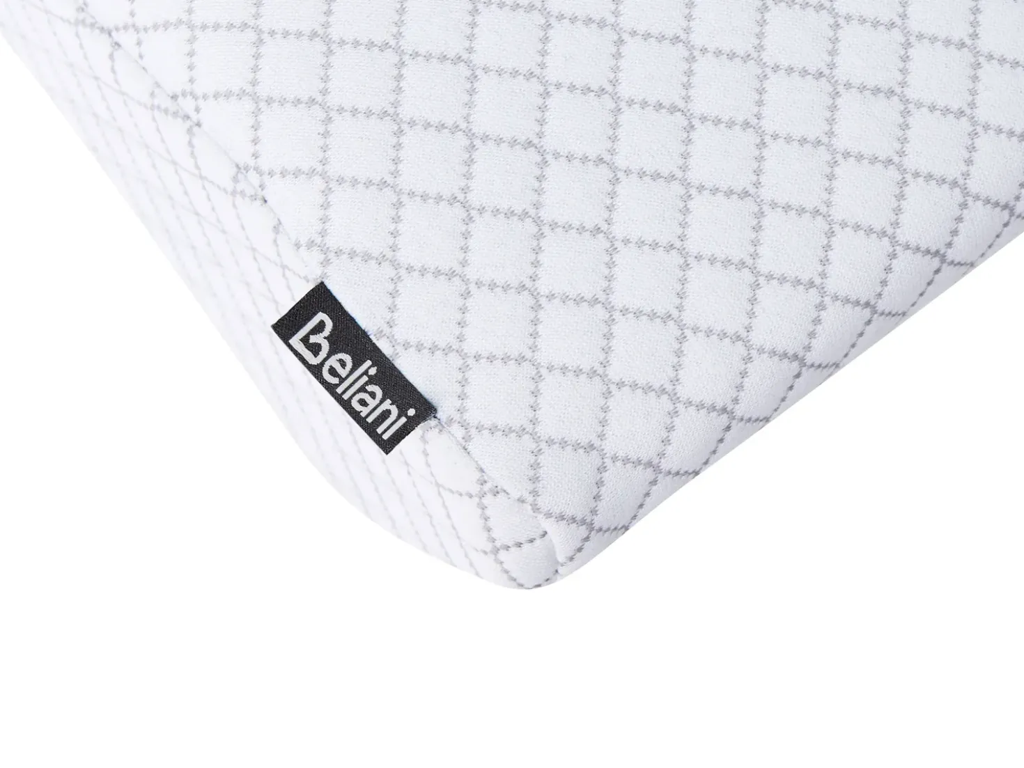 Cuscino da letto ELGON Basso Schiuma memory 30 x 50 cm Bianco