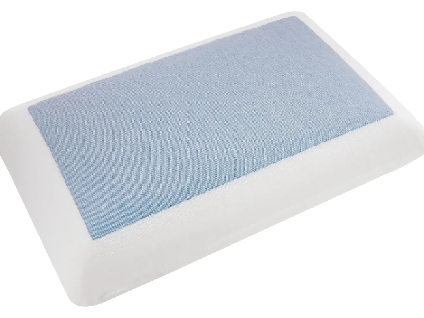 Cuscino da letto EMIN Alto Schiuma memory 40 x 60 cm Bianco