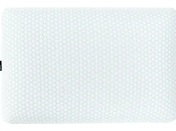 Cuscino da letto EMIN Alto Schiuma memory 40 x 60 cm Bianco