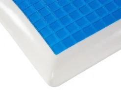 Cuscino da letto EMIN Alto Schiuma memory 40 x 60 cm Bianco