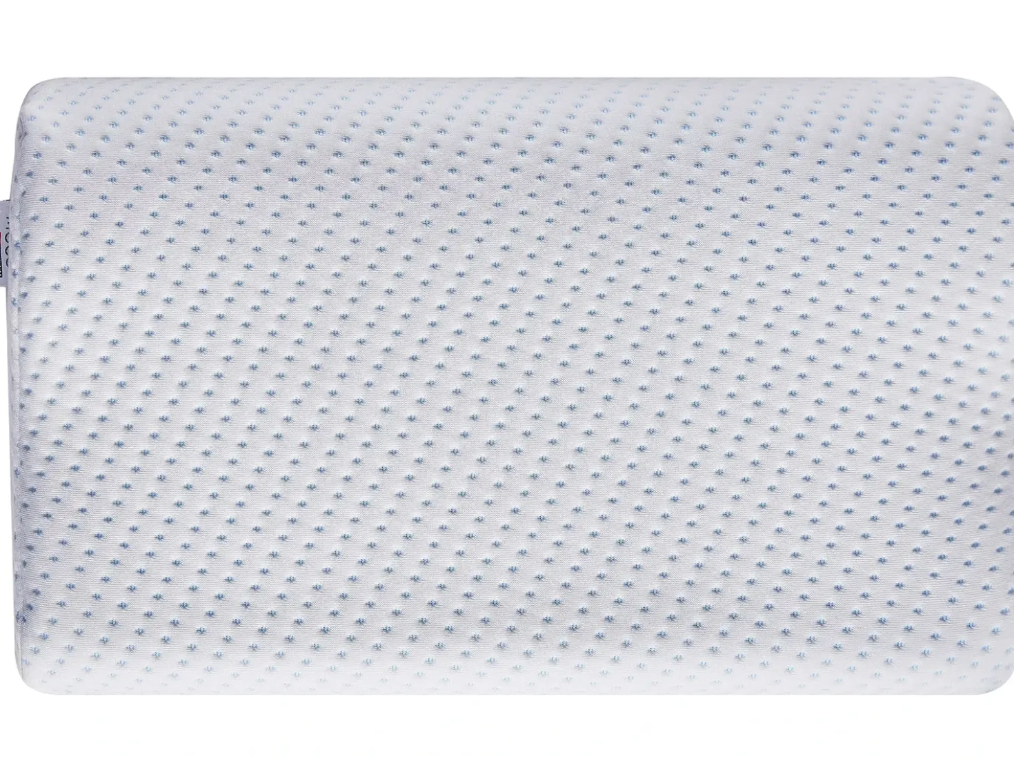 Cuscino da letto KANGTO Alto Schiuma memory 30 x 50 cm Bianco