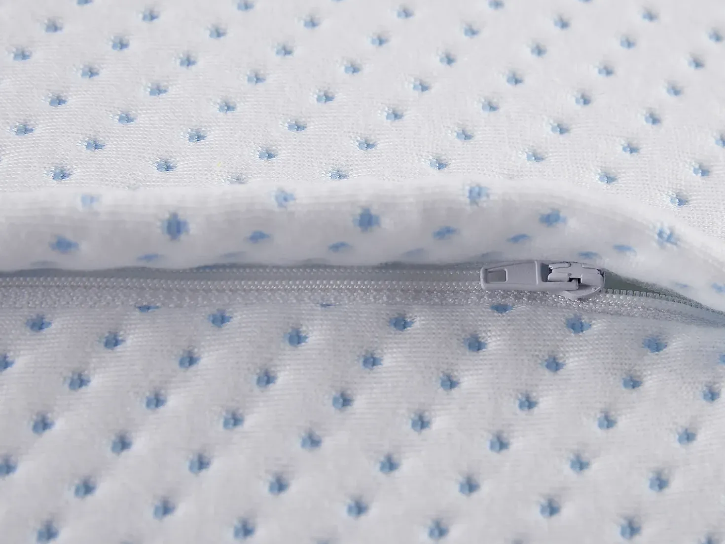 Cuscino da letto KANGTO Alto Schiuma memory 30 x 50 cm Bianco