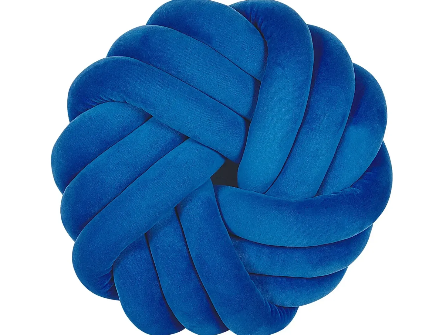 Cuscino decorativo AKOLA Velluto 30 x 30 cm Blu Tinta unita