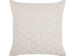 Cuscino decorativo BASALIM 45 x 45 cm Beige Tinta unita