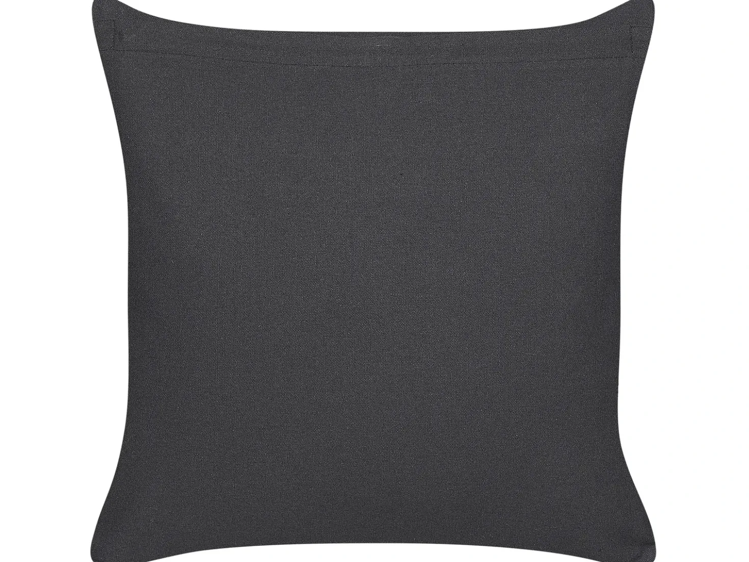 Cuscino decorativo BENZOIN Cotone 45 x 45 cm Nero Trama geometrica