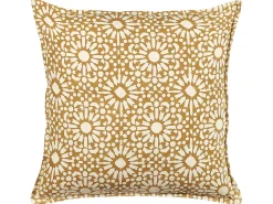 Cuscino decorativo CEIBA Cotone 45 x 45 cm Beige Trama geometrica