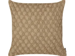 Cuscino decorativo COLLOMIA Bouclé 45 x 45 cm Beige Trama geometrica