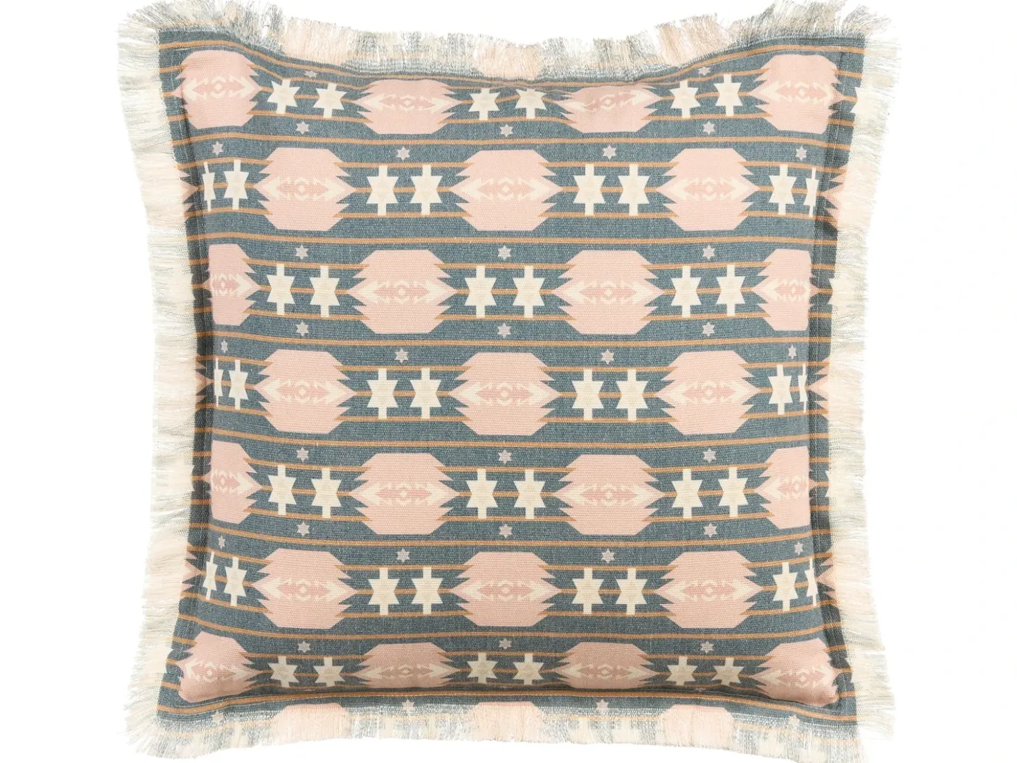 Cuscino decorativo DIANTHUS 60 x 60 cm Multicolore Trama geometrica