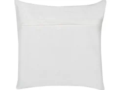 Cuscino decorativo DILLENIA Cotone 45 x 45 cm Bianco