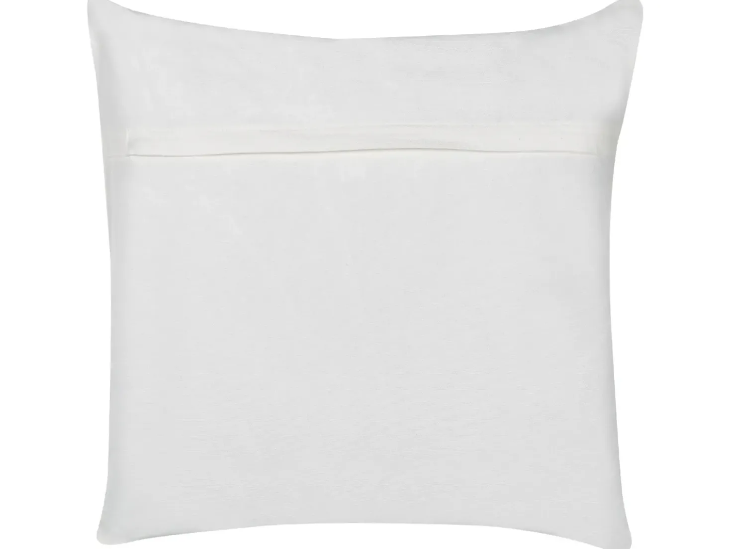 Cuscino decorativo DILLENIA Cotone 45 x 45 cm Bianco