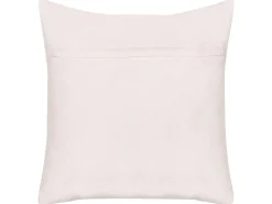 Cuscino decorativo EXACUM Velluto 45 x 45 cm Bianco Modello natalizio