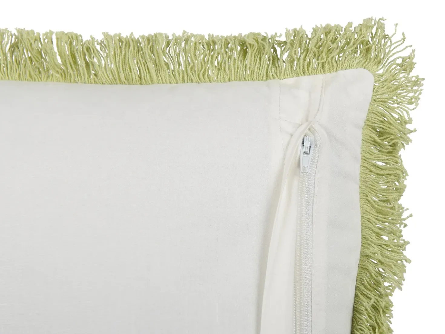 Cuscino decorativo FILIX Cotone 45 x 45 cm Verde Trama floreale