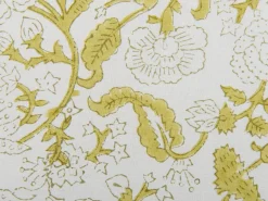 Cuscino decorativo FILIX Cotone 45 x 45 cm Verde Trama floreale
