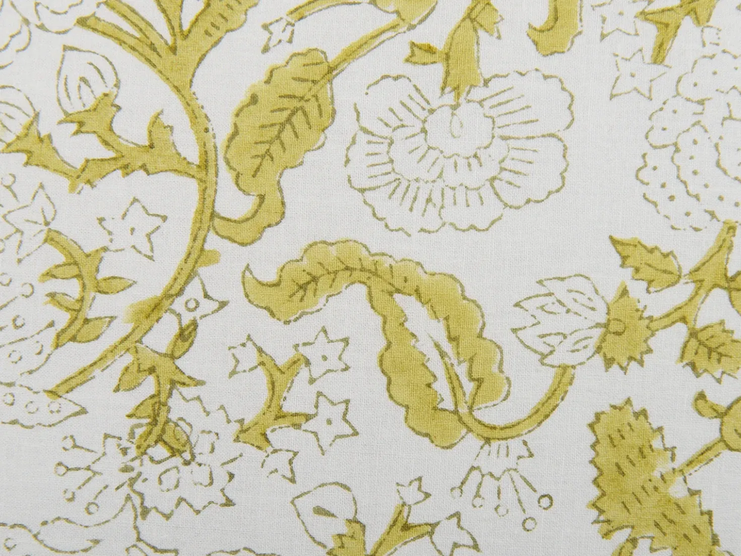 Cuscino decorativo FILIX Cotone 45 x 45 cm Verde Trama floreale
