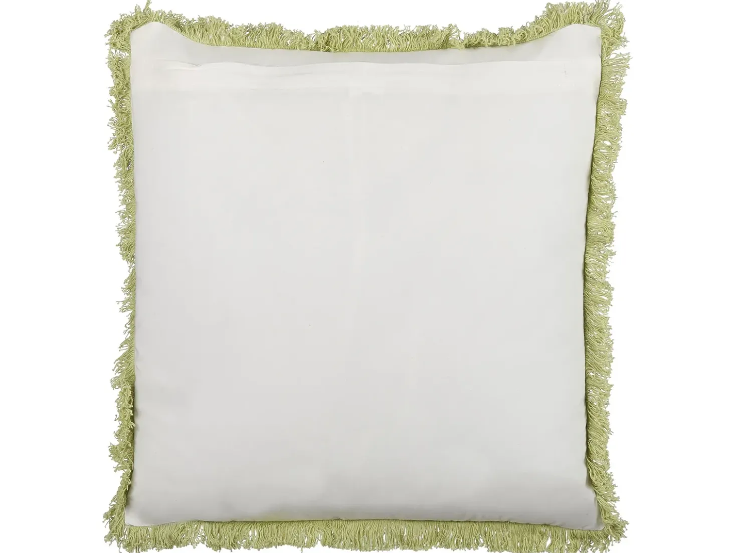 Cuscino decorativo FILIX Cotone 45 x 45 cm Verde Trama floreale