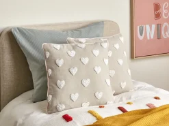Cuscino decorativo GAZANIA Cotone 45 x 45 cm Beige