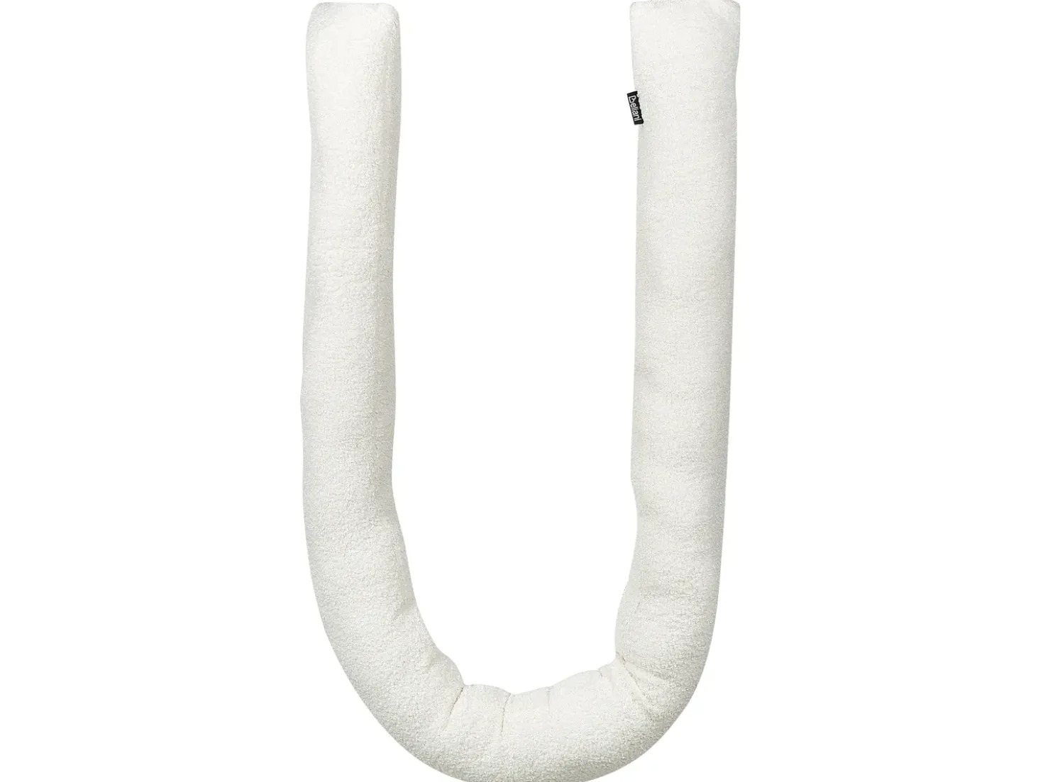 Cuscino decorativo GLADIOLUS Bouclé 172 x 14 cm Bianco sporco Tinta unita